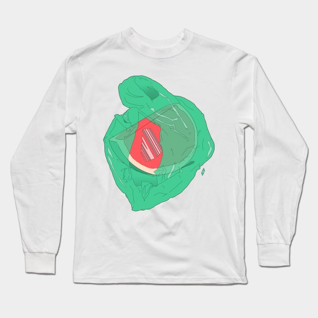 Plastic Long Sleeve T-Shirt by LuckHasArrived